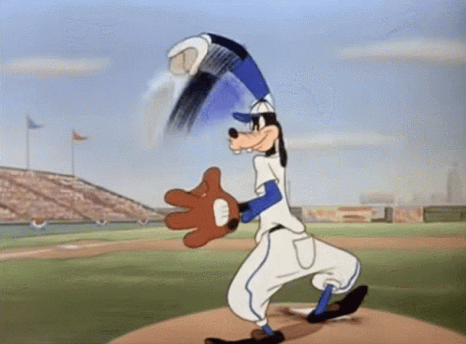 Goofy Spinning Pitch GIF