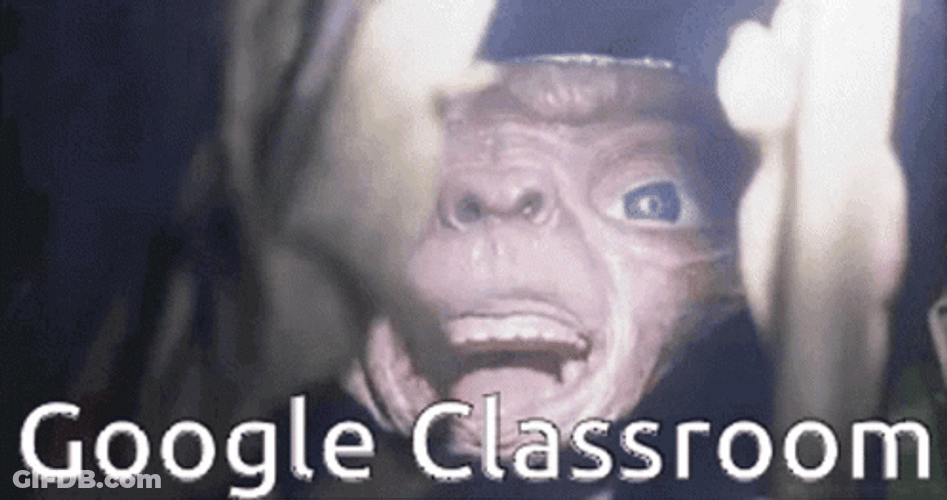 Google Classroom ET Meme GIF