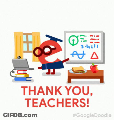 Google Doodle Thank You Teachers GIF