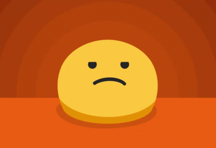 Google Hangouts Frustrated Emoji GIF