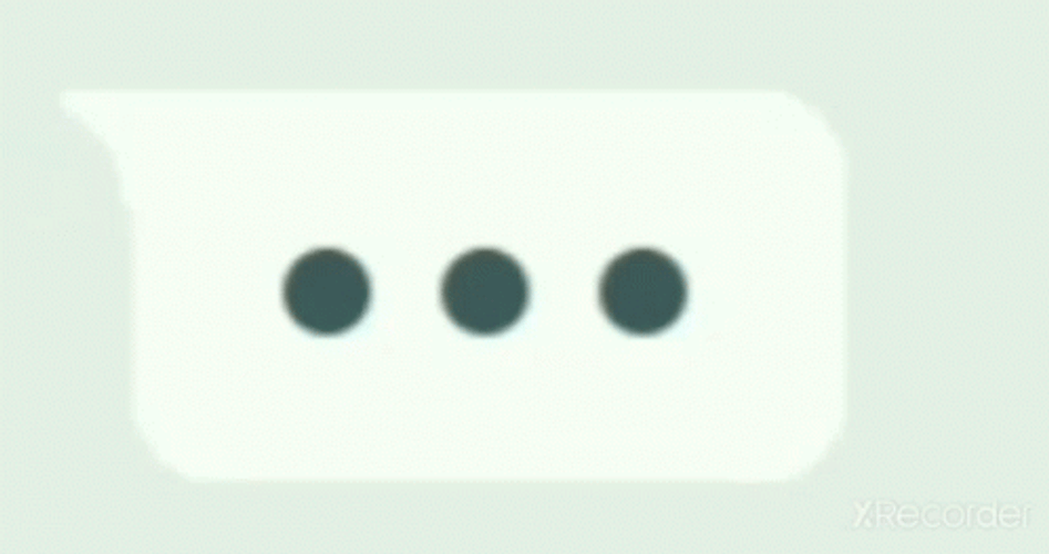 Google Hangouts Typing Chat Icon GIF