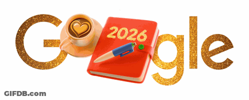 Google Logo Like Stack Of Cards GIF
