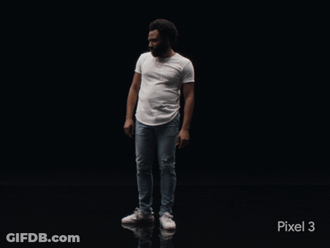 Google Pixel 3 Childish Gambino Sticker GIF