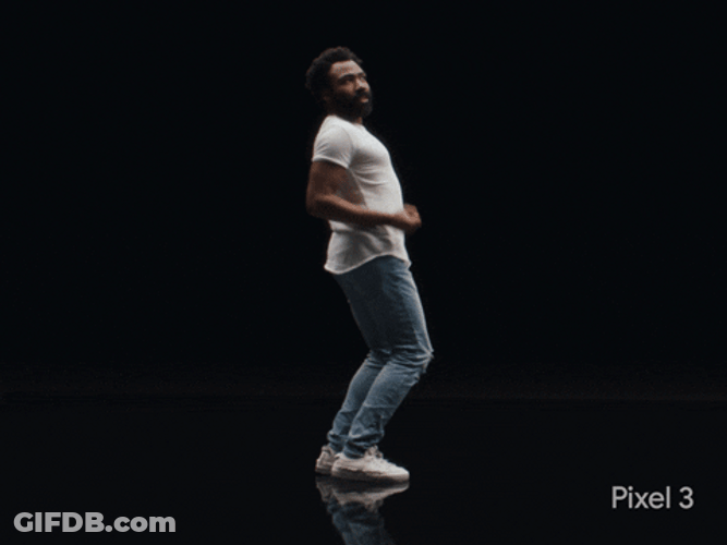 Google Pixel 3 Funky Vibes GIF