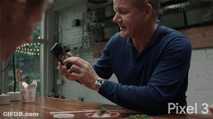 Google Pixel 3 Gordon Ramsay GIF