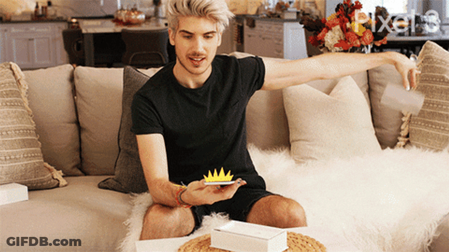 Google Pixel 3 Joey Graceffa GIF