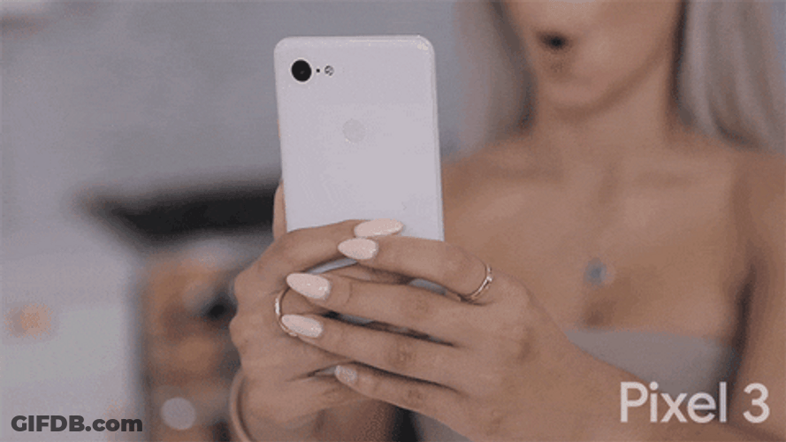 Google Pixel 3 Selfie Pictures GIF