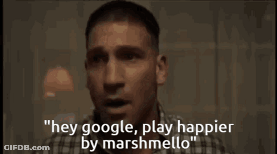 Google Play Happier By Marshmello GIF
