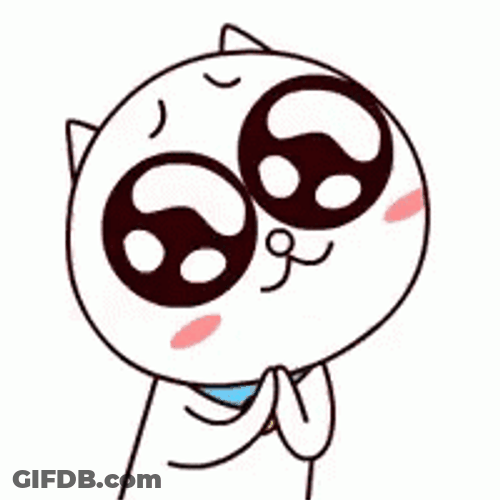 Googly Eyes Please Aoda Cat GIF