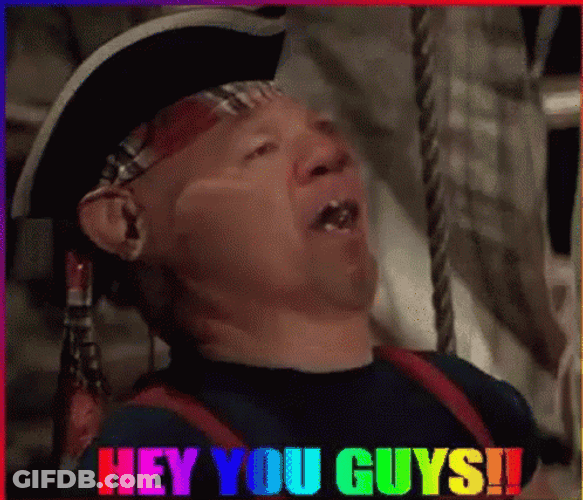 Goonies Hey You Guys Sloth Get Down Here GIF