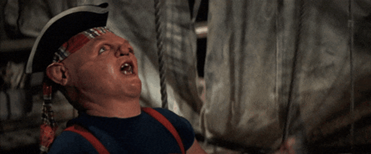 Goonies Hey You Guys Sloth Shouted Continuously GIF