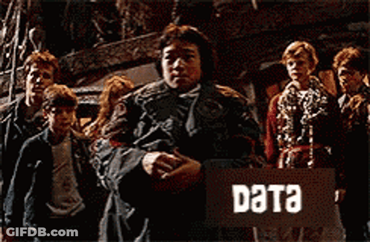 Goonies Richard Wang And His Boxing Spring Gloves GIF