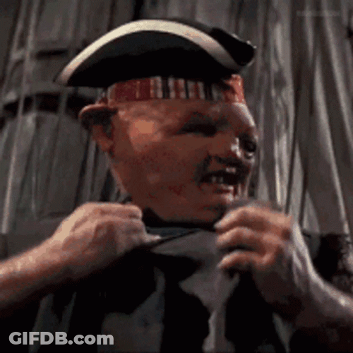 Goonies Sloth Tearing His Shirt GIF