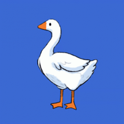 Goose Honk Sound Loop GIF