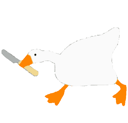 Goose Knife Untitled Goose Game GIF