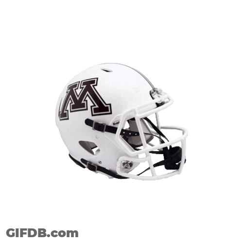 Gophers Team Helmet GIF