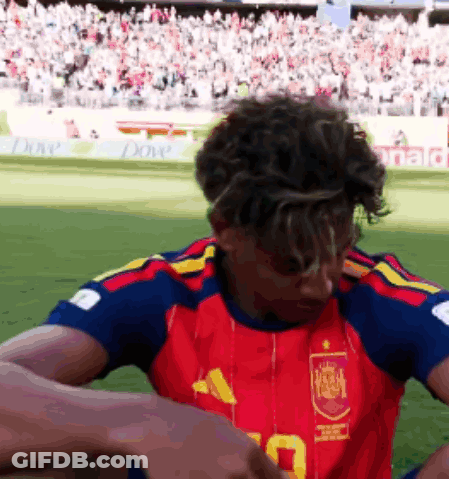 Gordon Eve In Blue Jersey Number 01 GIF