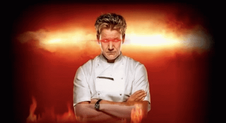 Gordon Ramsay Laser Eyes GIF
