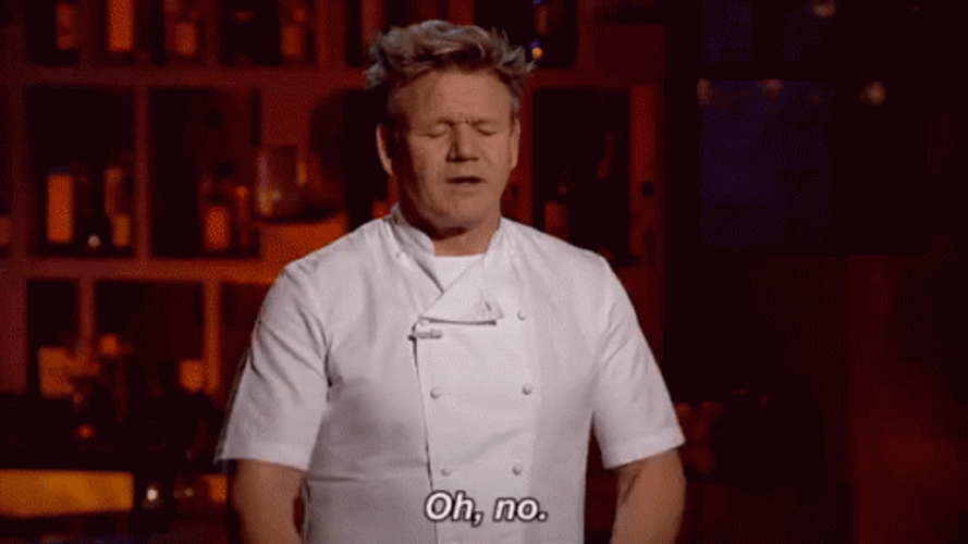 Gordon Ramsay Oh No Disappointed GIF