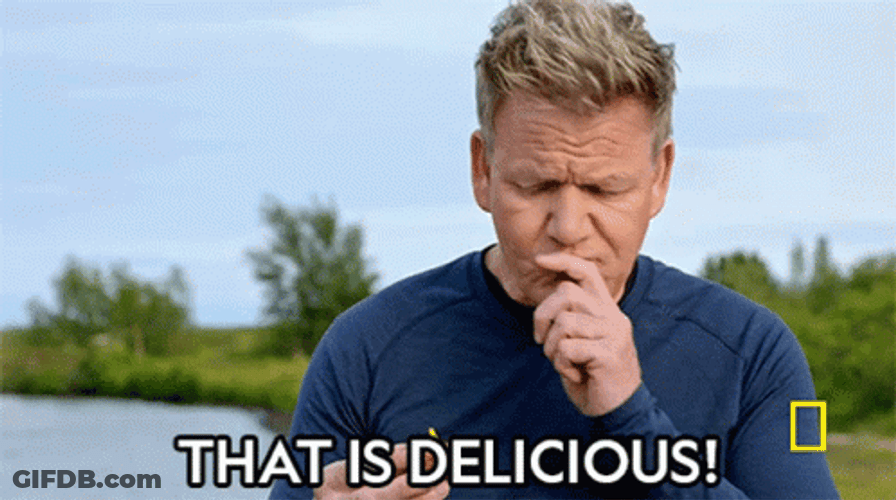 Gordon Ramsay That Is Delicious GIF