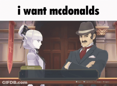 Gorey Video Game Character Talking GIF
