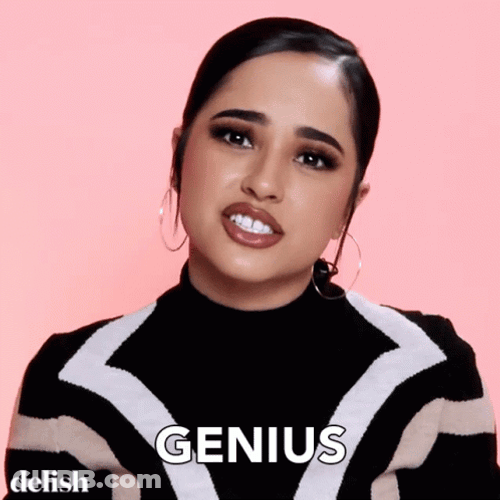 Gorgeous Becky G Genius GIF