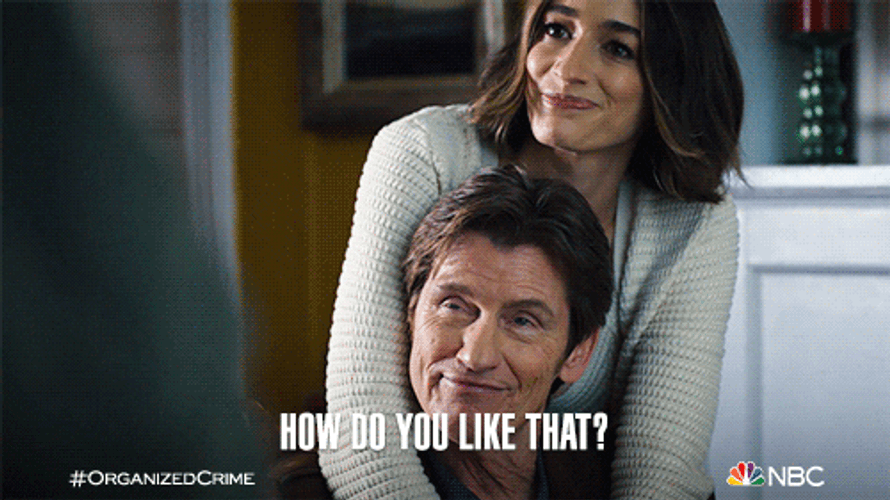 Gorgeous Lady Asking How Do You Like That? GIF