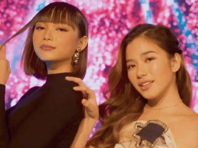 Gorgeous Ppop Bini Gwen Aiah Posing GIF