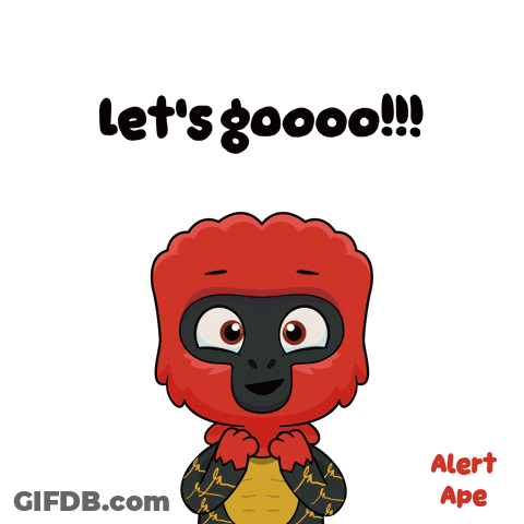 Gorilla Saying Lets Gooo And Yes GIF