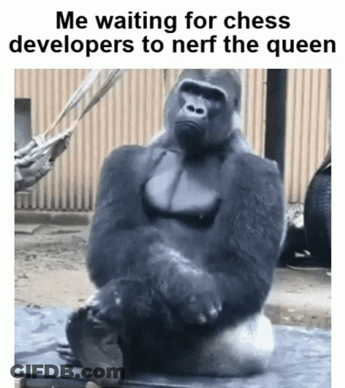 Gorilla Waiting Meme GIF
