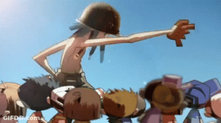 Gorillaz Cheering People Dancing GIF