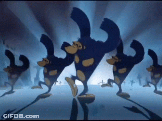 Gorillaz Clint Eastwood Dancing GIF