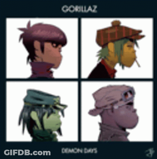 Gorillaz Demon Days GIF