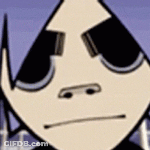 Gorillaz Evil Smile GIF