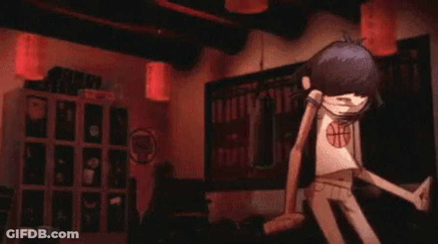 Gorillaz In The Kitchen Dancing GIF