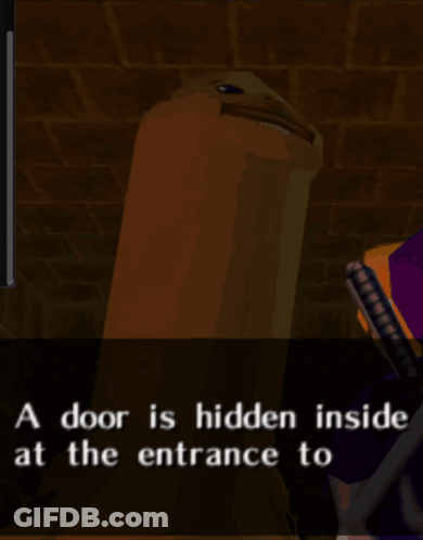 Goron Special Work Video Game Screenshot GIF
