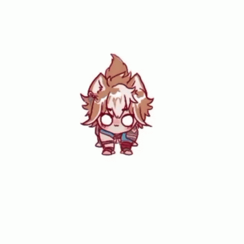 Gorou White Eyes Running GIF
