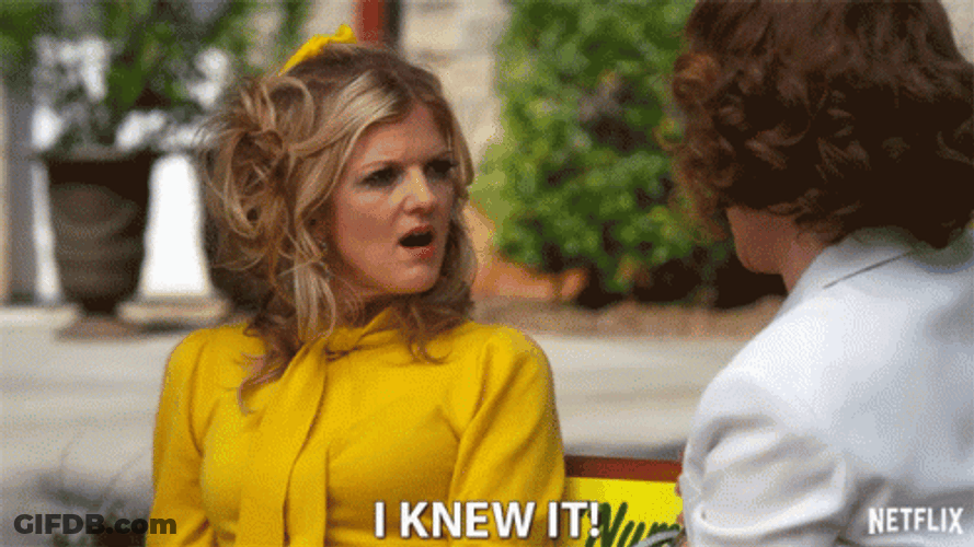 Gossip I Knew It GIF