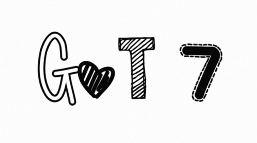 GOT 7 Kpop Group Name GIF