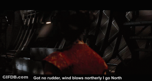 Got No Rudder Wind Blows North GIF