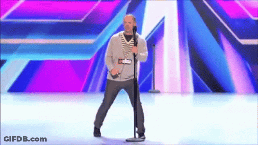 Got Talent Audition Robot Dance GIF