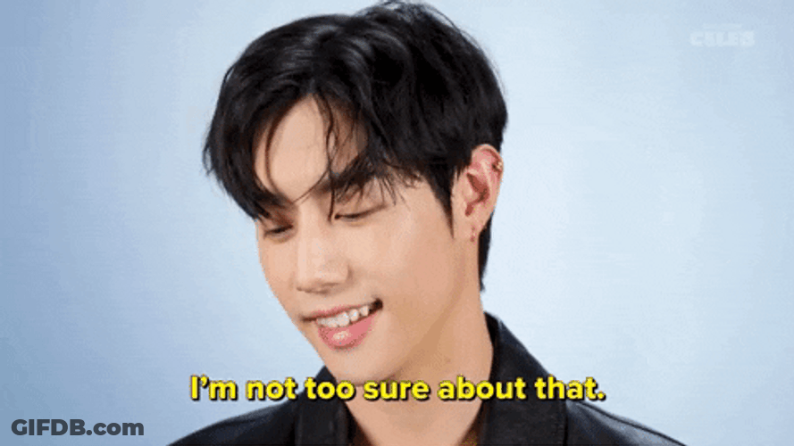 Got7 Mark Tuan Not Sure About That GIF