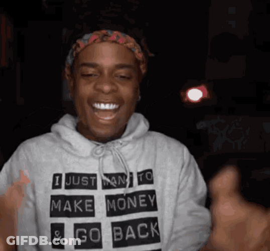 Gotdamnzo Laughing Then Crying GIF