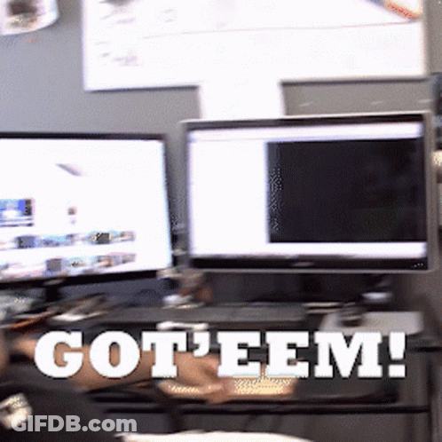 Goteem On Computer Monitor GIF