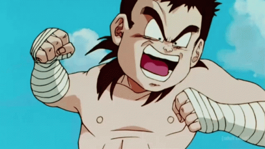 Goten One Hit KO GIF