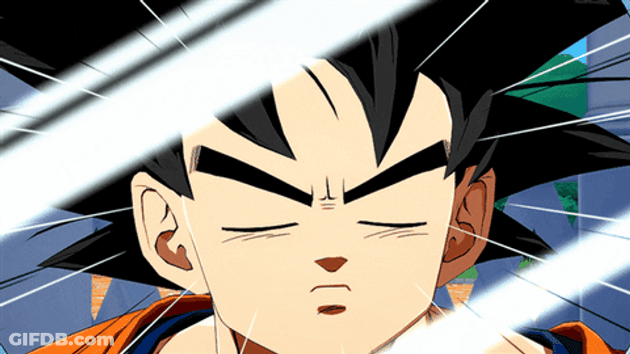Goten Shocked Oops GIF