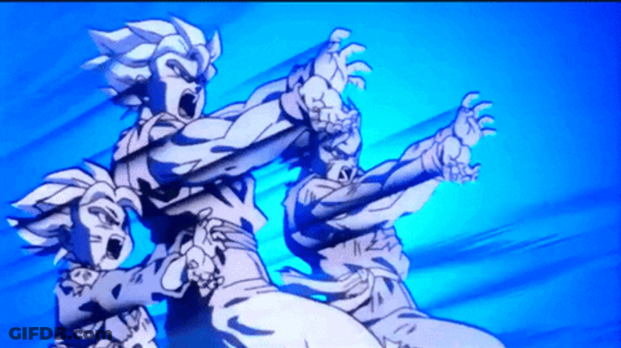 Goten With Goku GIF
