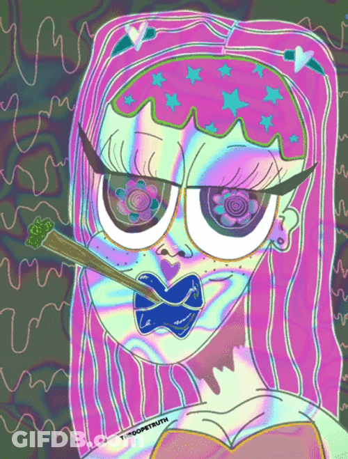 Gothic Cute Girly Artwork GIF