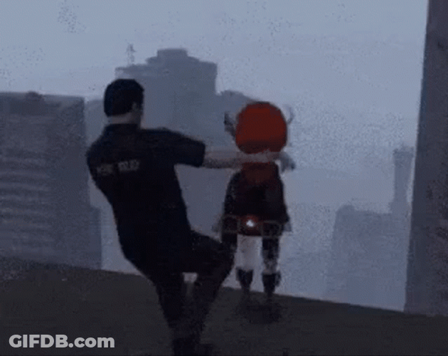 Gotta Kick It Up On The Building GIF
