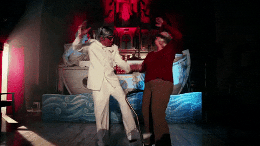 Gotta Kick It Up The Grandma's Cane GIF